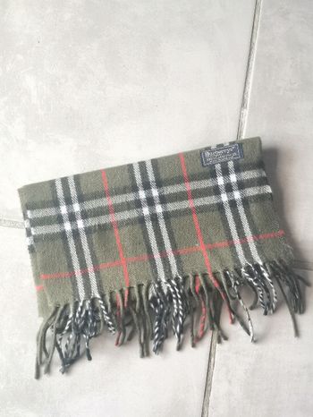 Écharpe Burberry verte