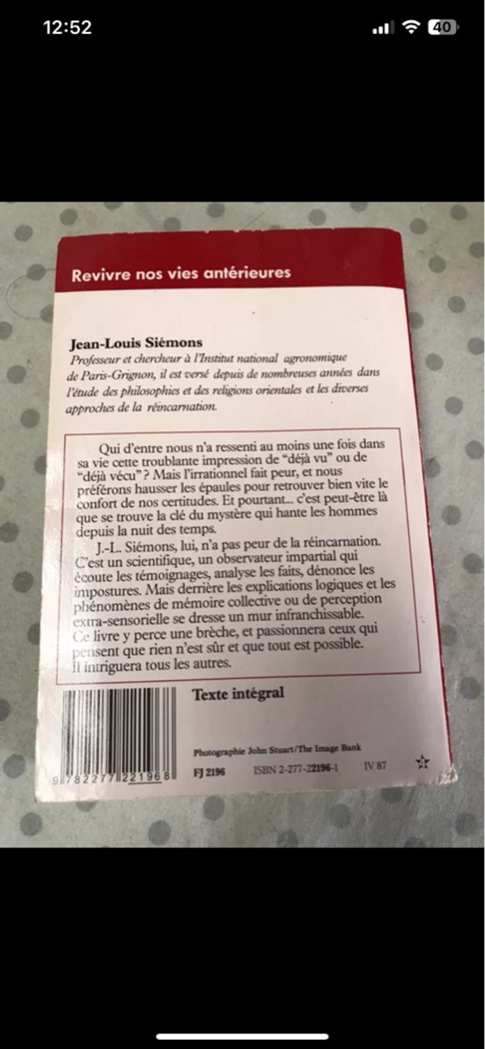 Livre - photo numéro 2