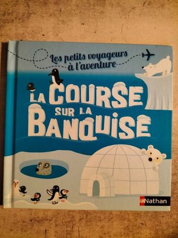 Livre enfant MC Donald's  La course sur la banquise