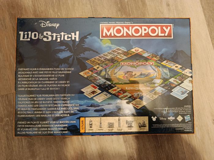 Jeu Monopoly Lilo & Stitch - photo numéro 2