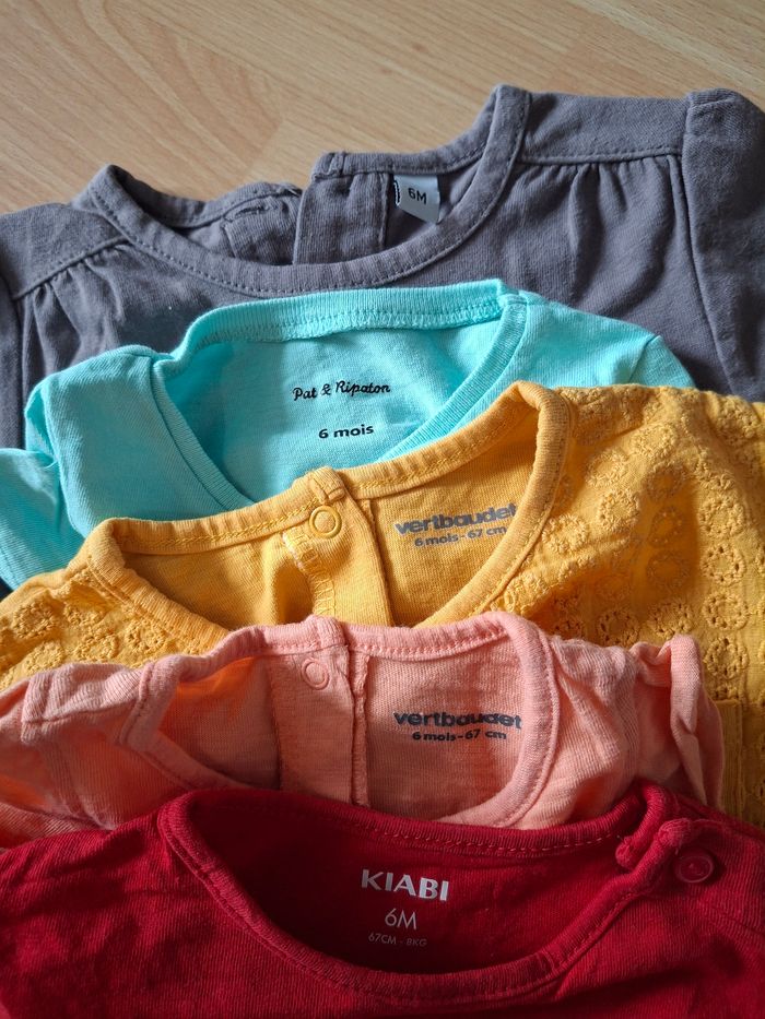 Lot 5 t-shirts - photo numéro 2