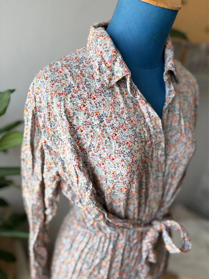 Robe Androméde - à motif fleuris - taille S/36 - en très bon état - photo numéro 2