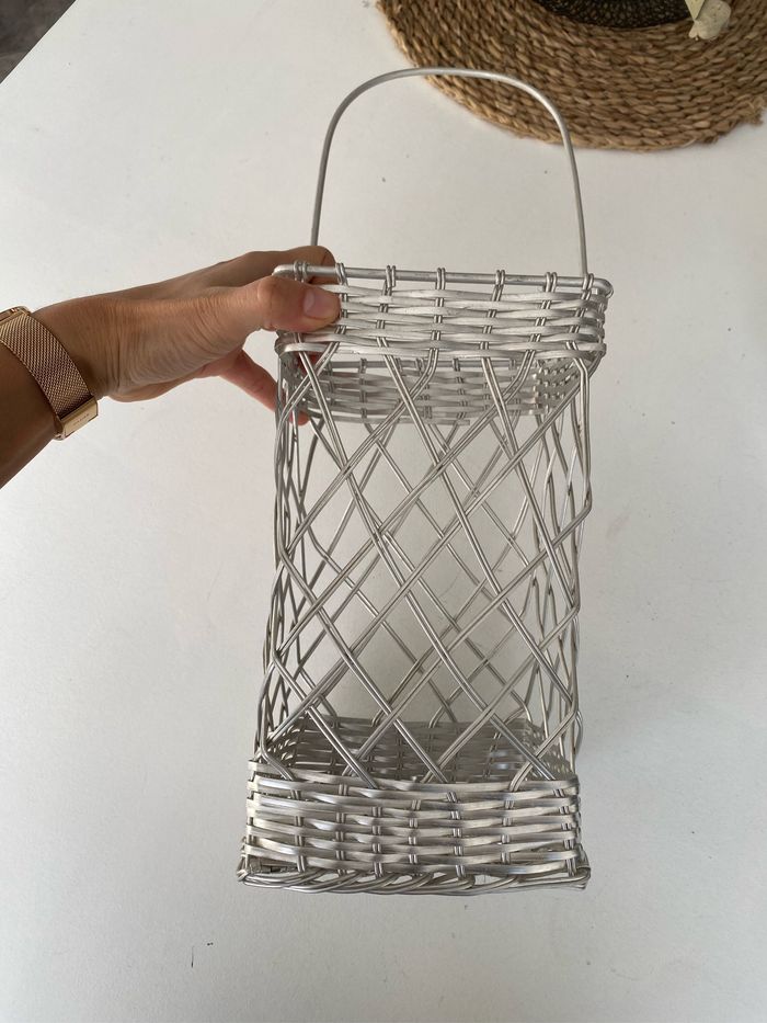 Panier argenté - photo numéro 4