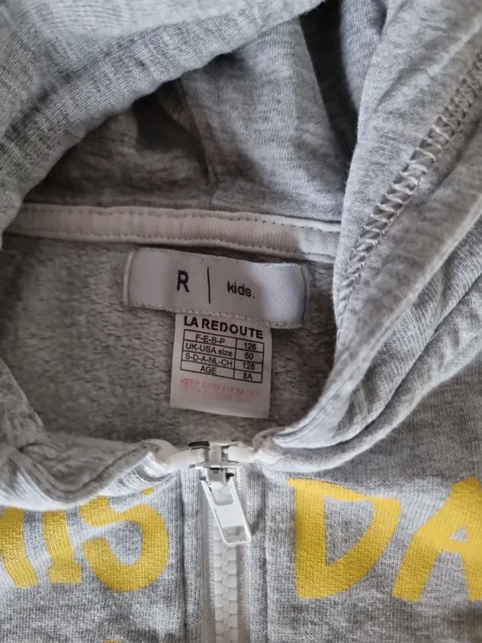 Gilet à capuche La redoute 8 ans - photo numéro 7