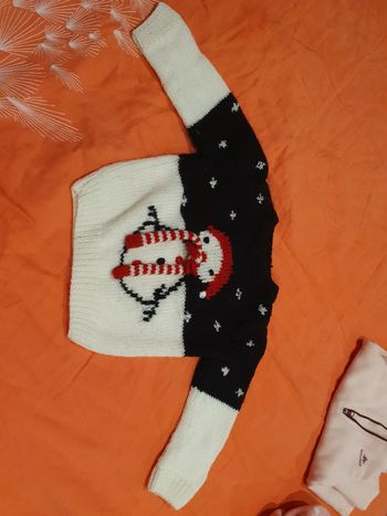Joli pull hiver handemade