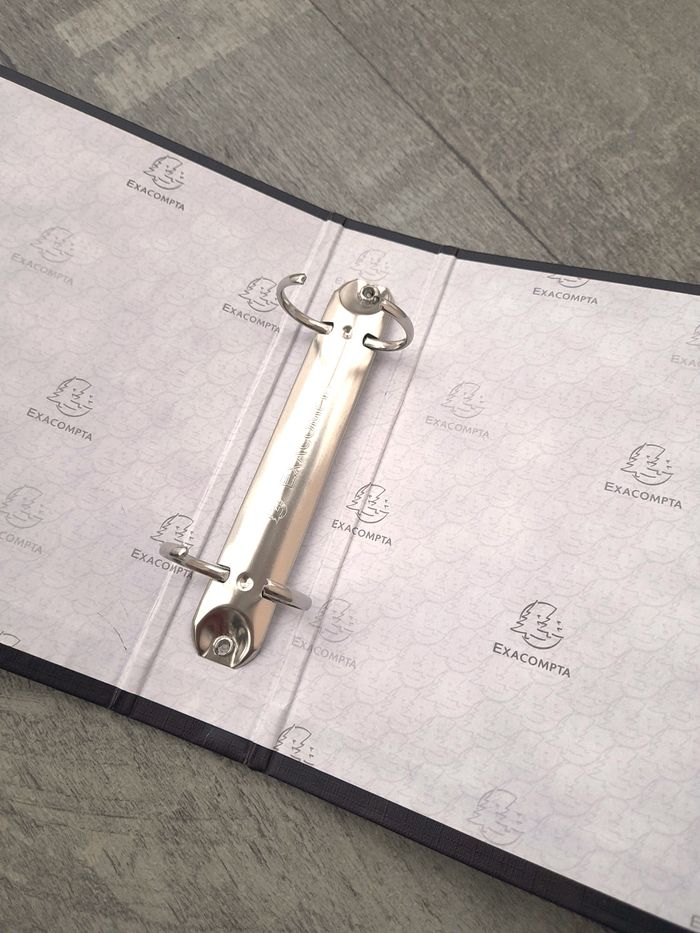 Petit classeur 2 anneaux format A5, Exacompta - photo numéro 4