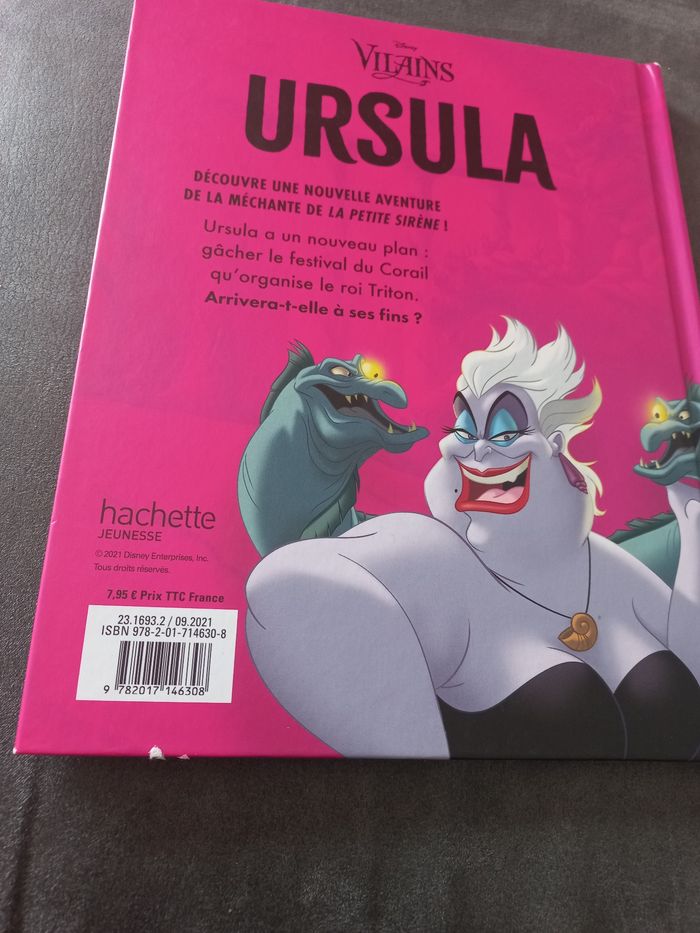 Livre disney ursula chaos à atlantica - photo numéro 2