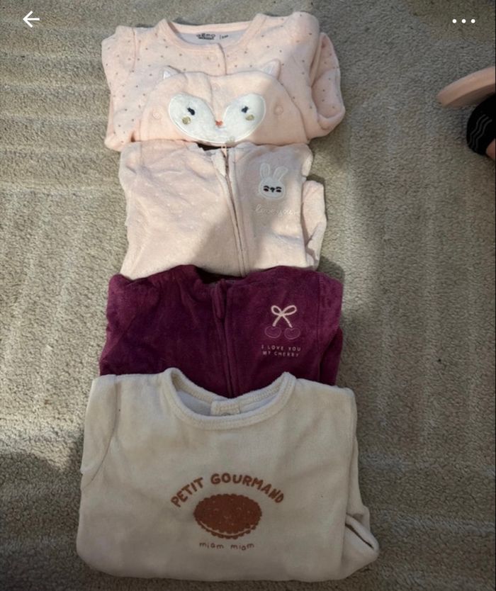 Lot vêtements bébé fille 0-6 mois - photo numéro 8