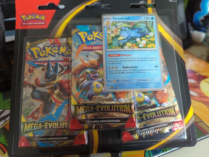 Tripack Méga évolution pokémon