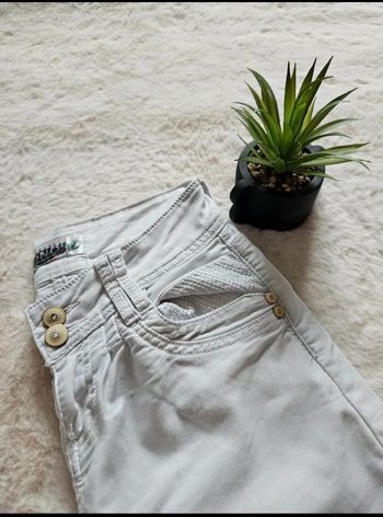 🌟 Conos - Jean Blanc - Taille 34/XS