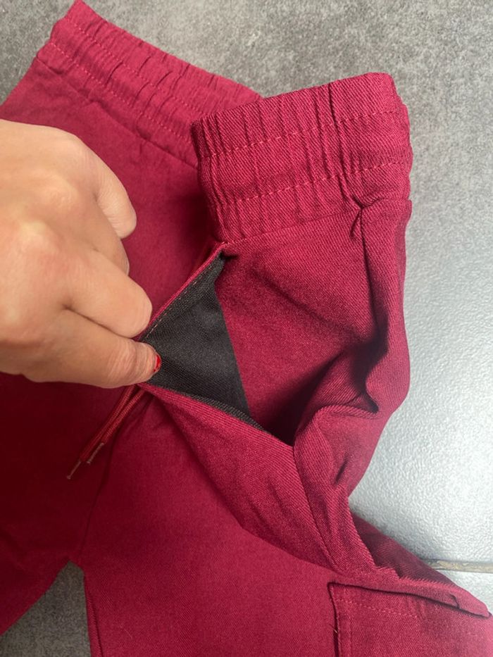 Pantalon bordeaux neuf - photo numéro 3