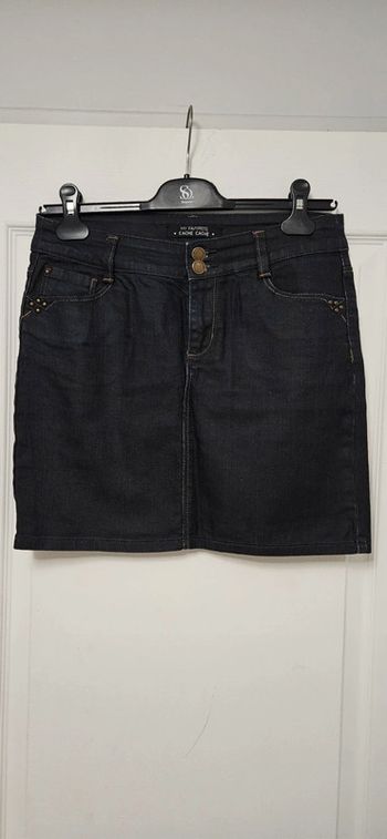 Jupe en jean noir
