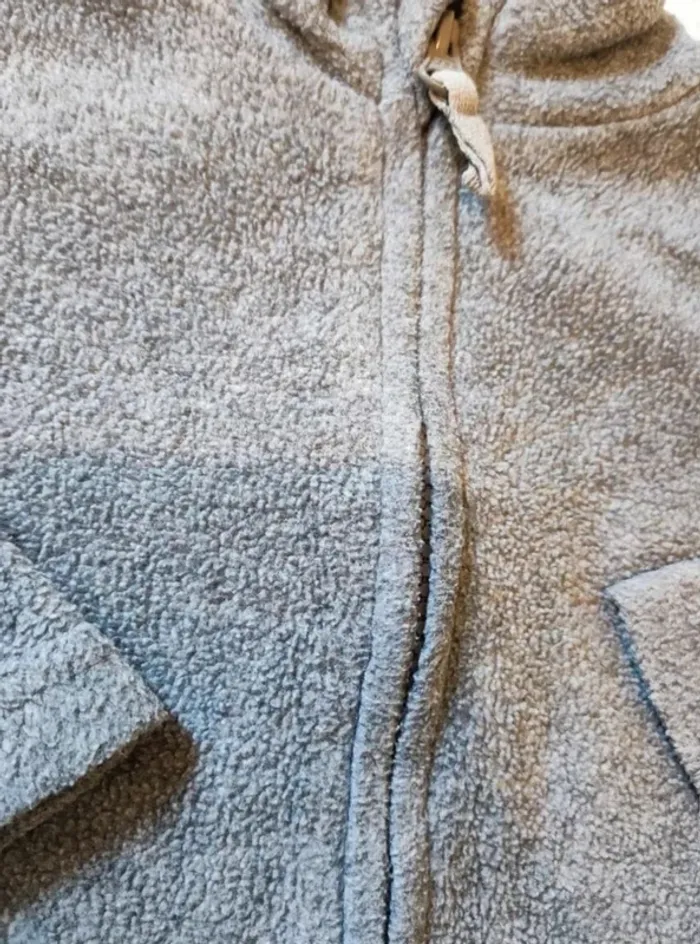 Gilet zippé 6 mois polaire - photo numéro 3