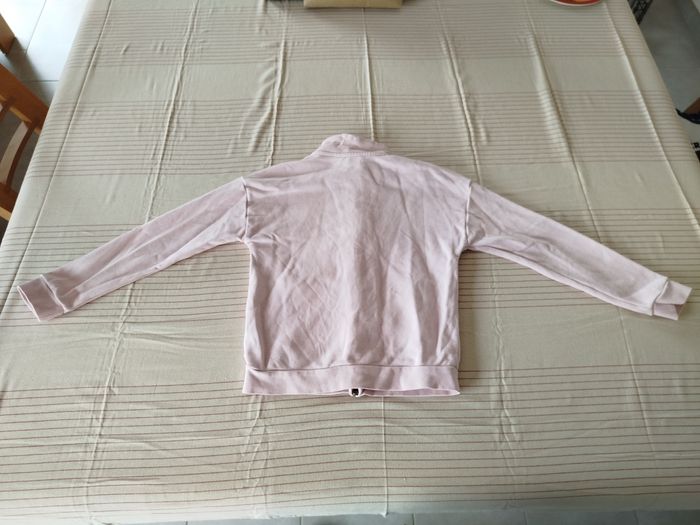 Gilet zippé rose poudré Okaïdi 8 ans - photo numéro 3