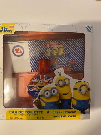 The Minions coffret neuf: parfum   Et trousse 