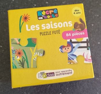 Puzzle les 4 saisons 84 pièces