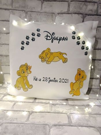 Coussin personnalisé
