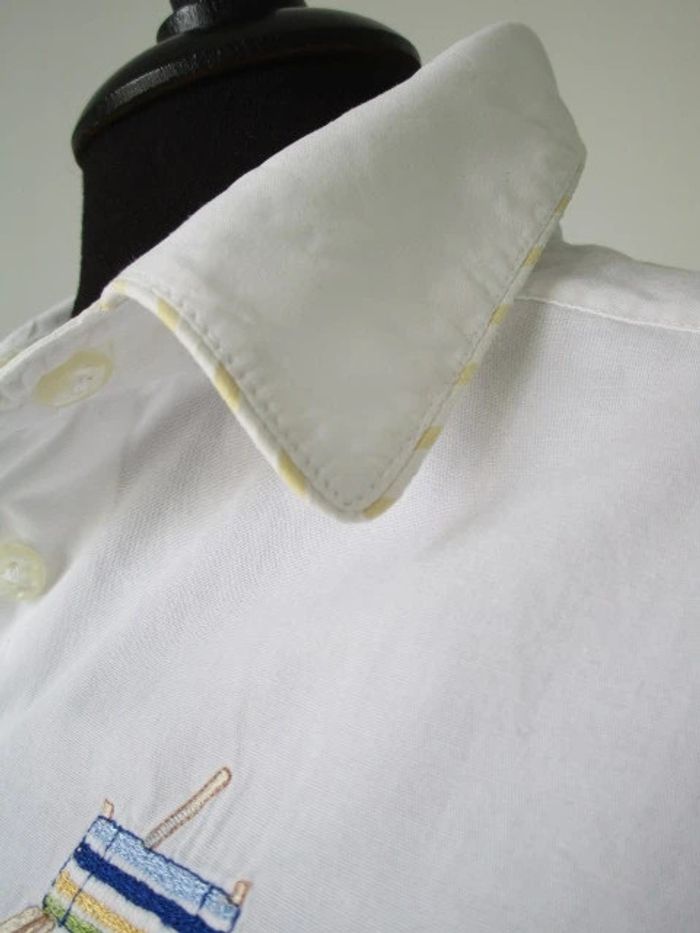 Chemise vintage pêche 44 TBE - photo numéro 5