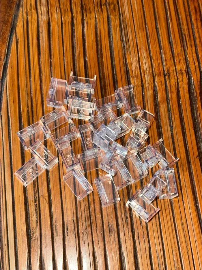 20 Lego Panel 1 x 2 x 1 with Rounded Corners and 2 Sides ref 23969 - photo numéro 3