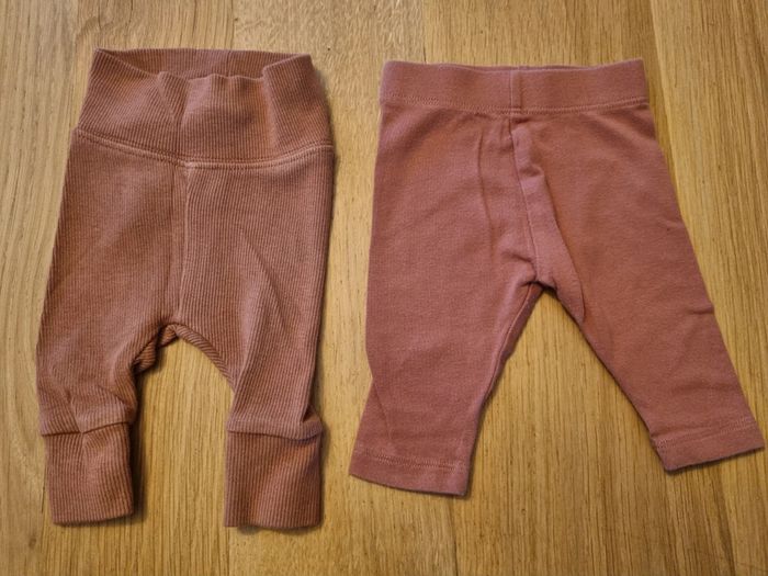 Lot de 2 leggings 1 mois