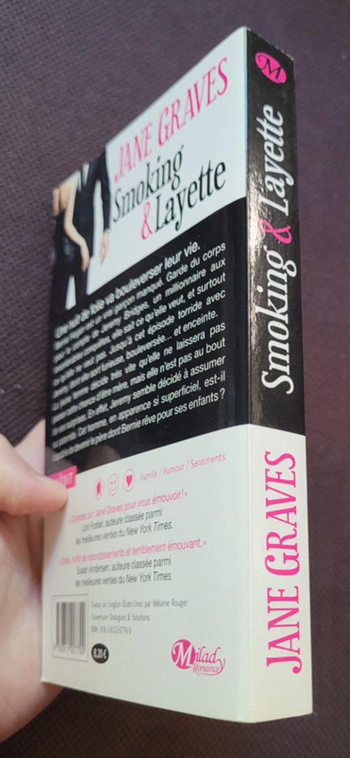 NEUF Livre "Smoking et layette" - Jane Graves - photo numéro 4