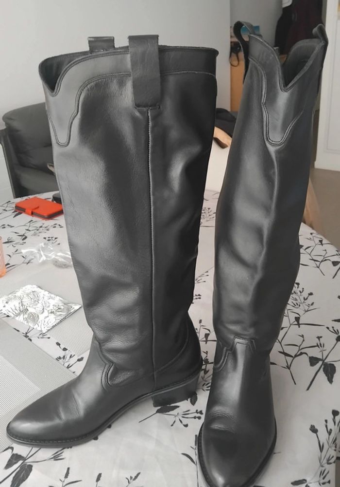 Bottes en cuir - photo numéro 2