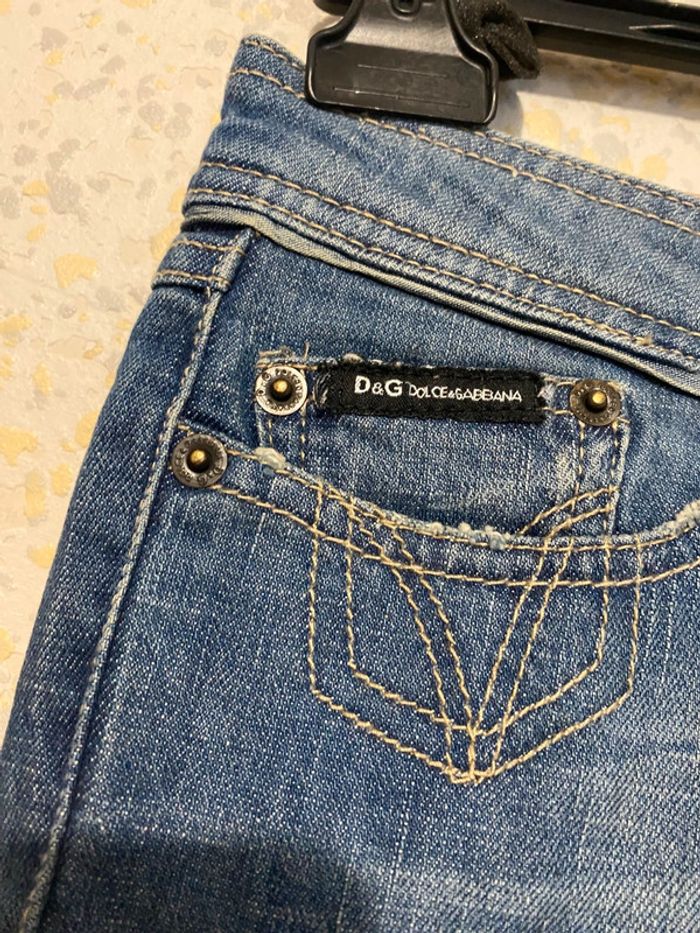 Short dolce & gabanna jean fendu 36 - photo numéro 5
