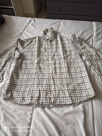 Chemise à carreaux 10 ans