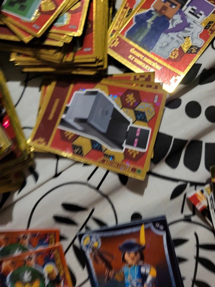 Gros lot de carte lego brillante - photo numéro 10