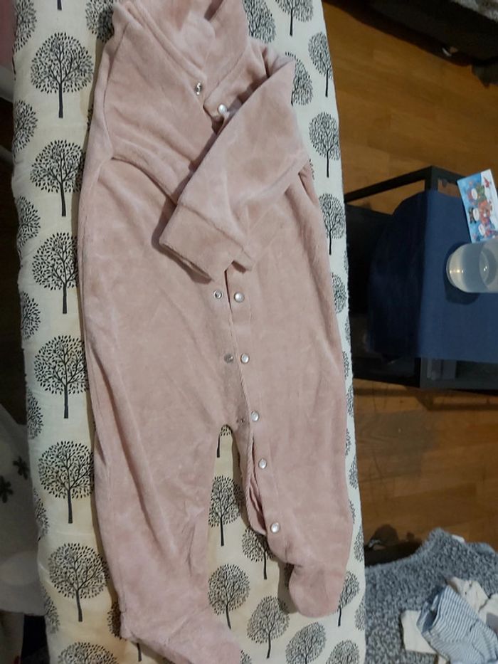 Pyjama taille 74cm 9mois zeeman velours - photo numéro 2