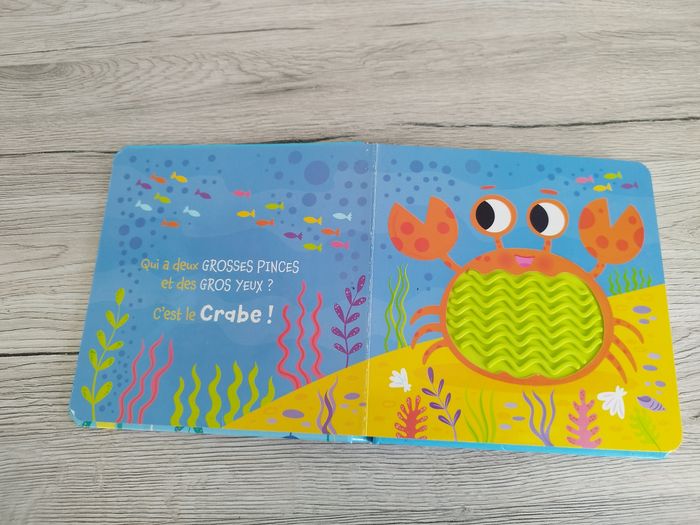 Livre à toucher dans l'océan - photo numéro 4