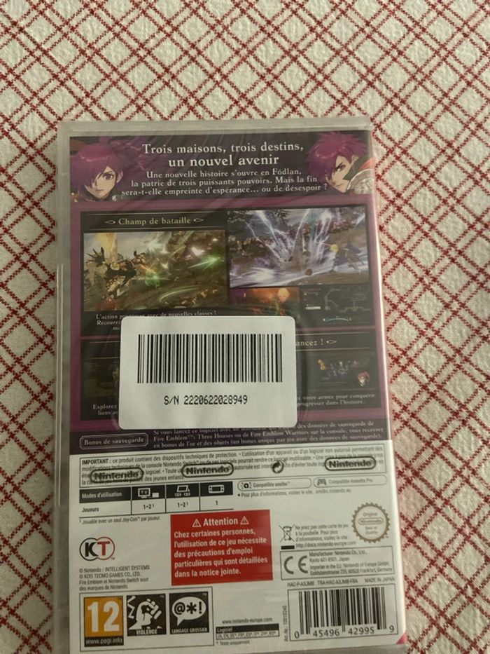 Fire emblem warrios ThreeHopes sous blister - photo numéro 2