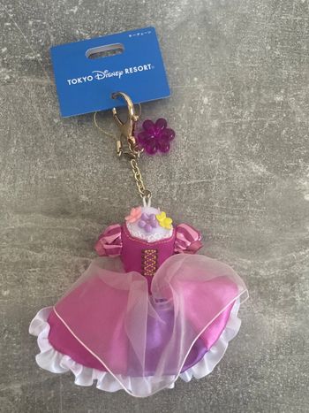 Porte clé robe Raiponce