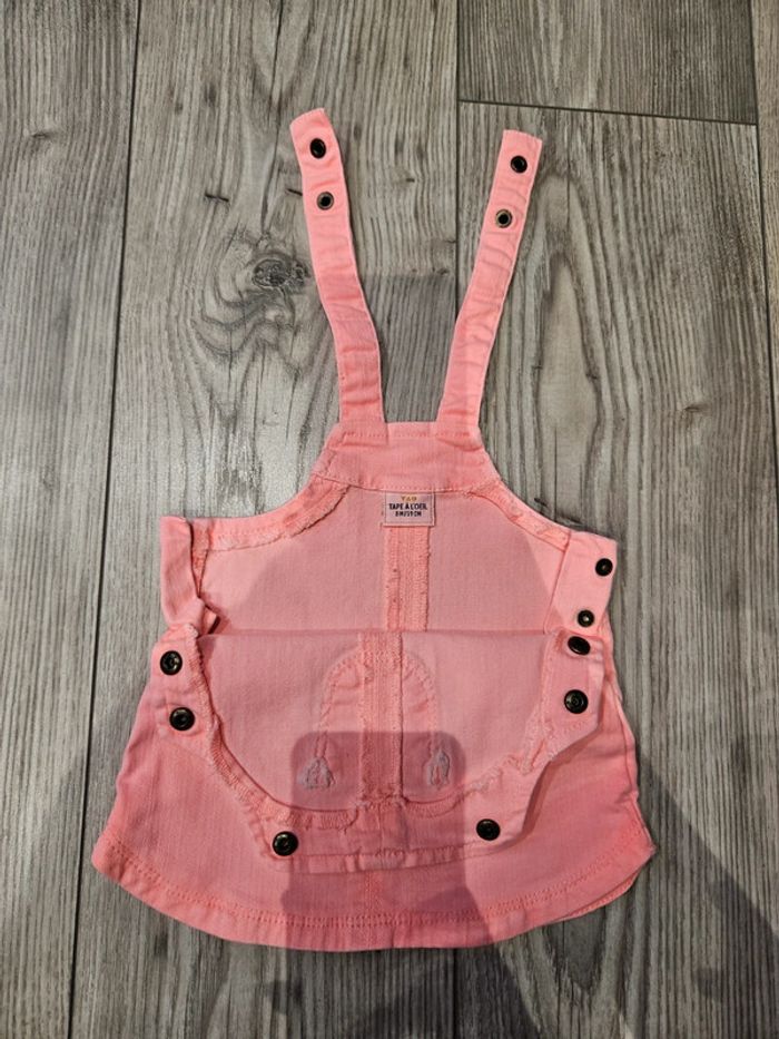 Salopette jupe en jean 3 mois - photo numéro 4