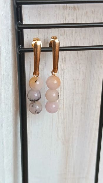 Jolies boucles pendantes