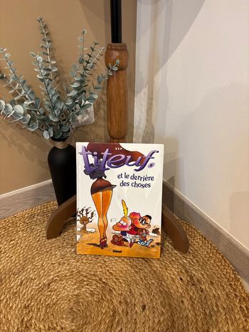 Livre enfant titeuf et le derrière des choses