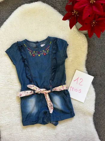 Combi-short ~ Gémo ~ 12 mois