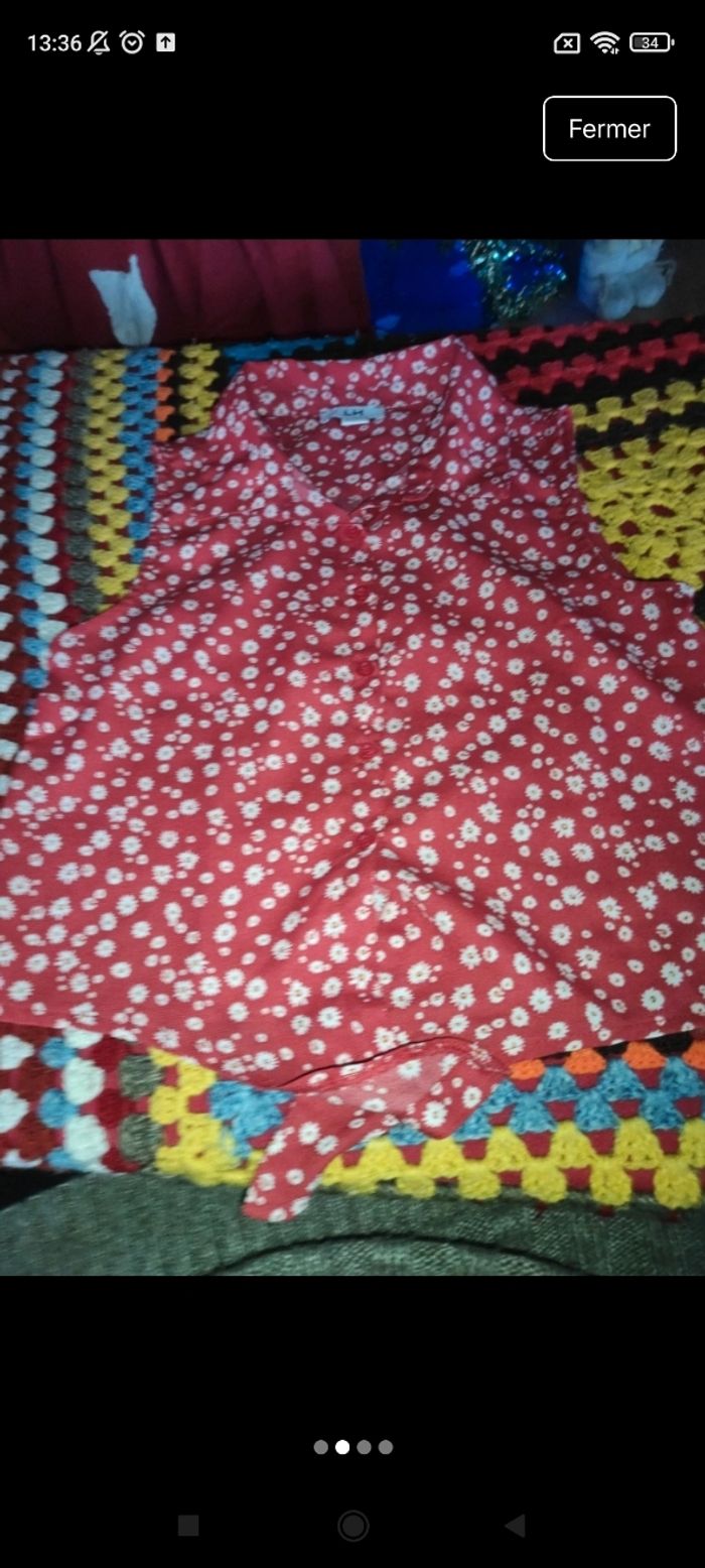 Très jolie haut fille e8 - photo numéro 4