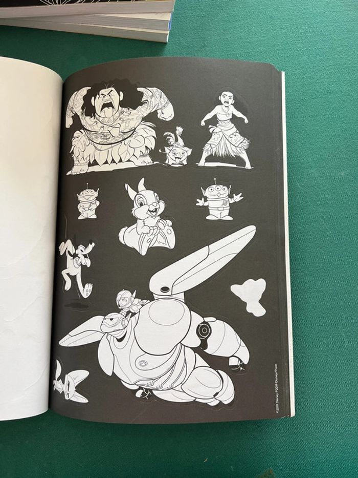 Art thérapie Disney 220 Stickers à colorier - photo numéro 10