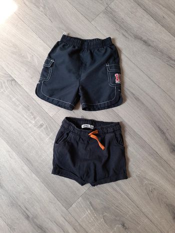 Lot de 2 short 6 mois