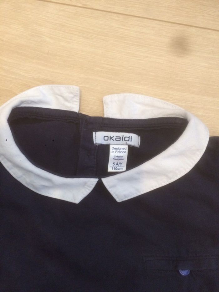Tee shirt col Claudine - photo numéro 2