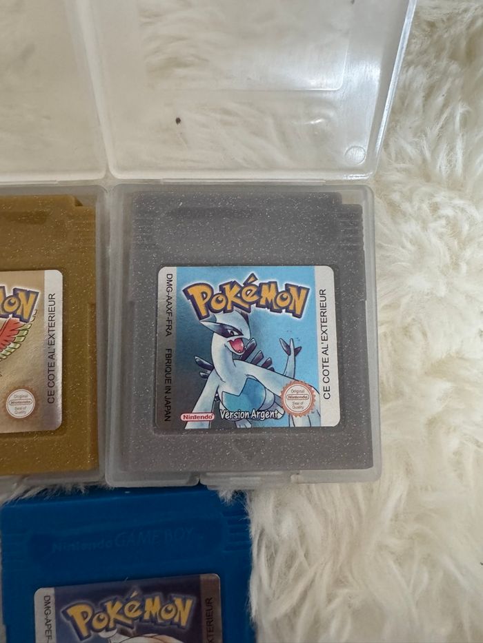 Lot complet 7 jeux Pokémon – Game Boy & Game Boy Color – Version FR - photo numéro 8