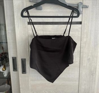 Top court satiné H&M taille S