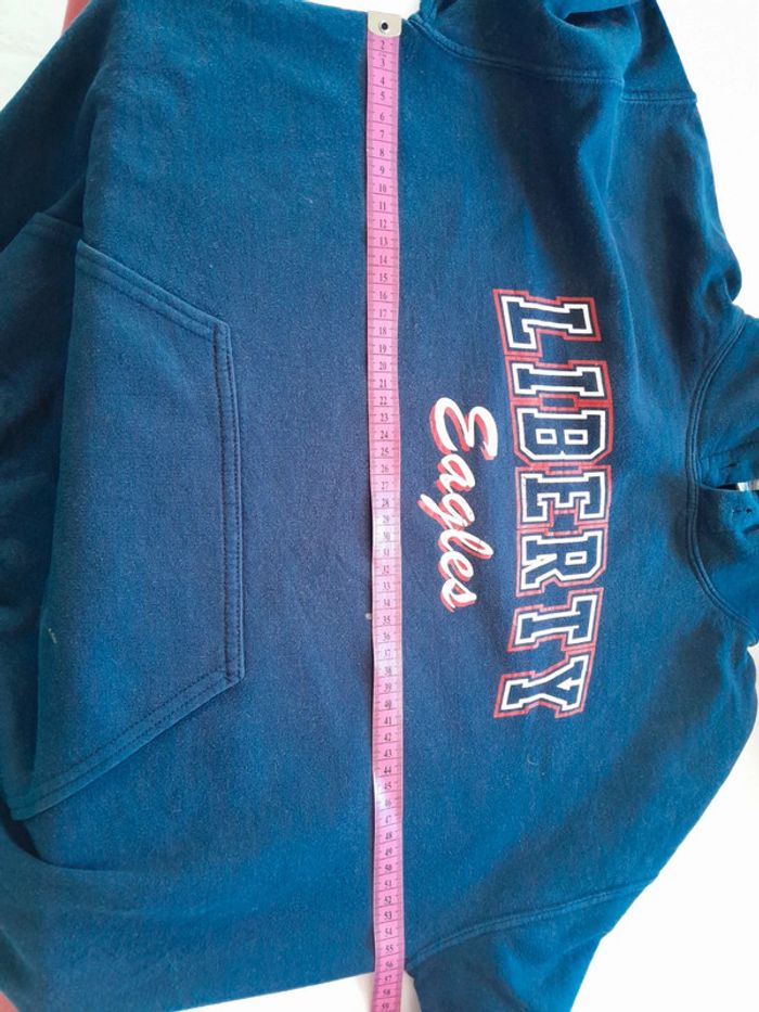 Sweat capuche Gildan imprimé Liberty eagles - photo numéro 12