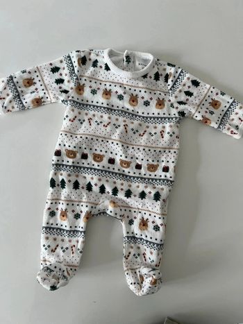 Pyjama bébé de Noël Kiabi - 3 mois
