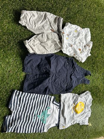 Lot de 5 vêtements Obaibi en 6 mois