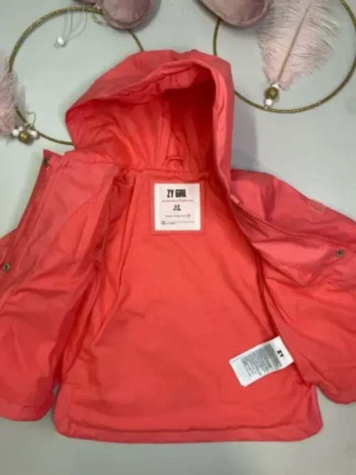 Imperméable ciré bébé fille (neuf) - Taille 6/9 mois - photo numéro 5