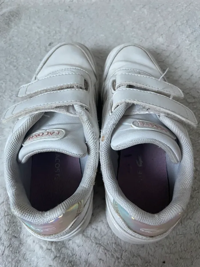 Baskets blanches Lacoste 29 - photo numéro 5