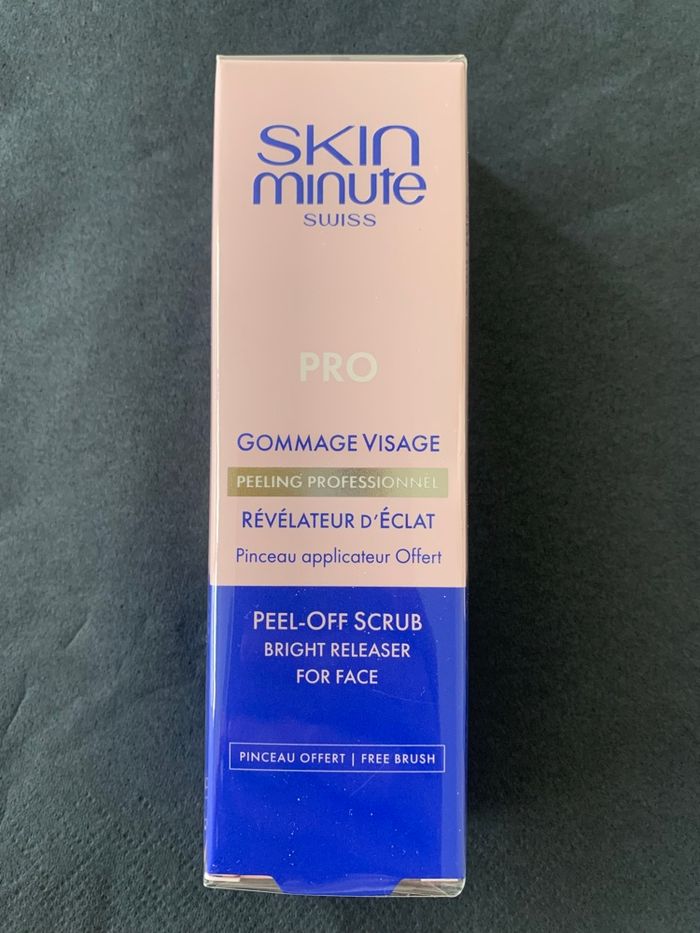 Gommage visage Skinminute