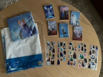 Lot décoration d’anniversaire - Reine des neiges